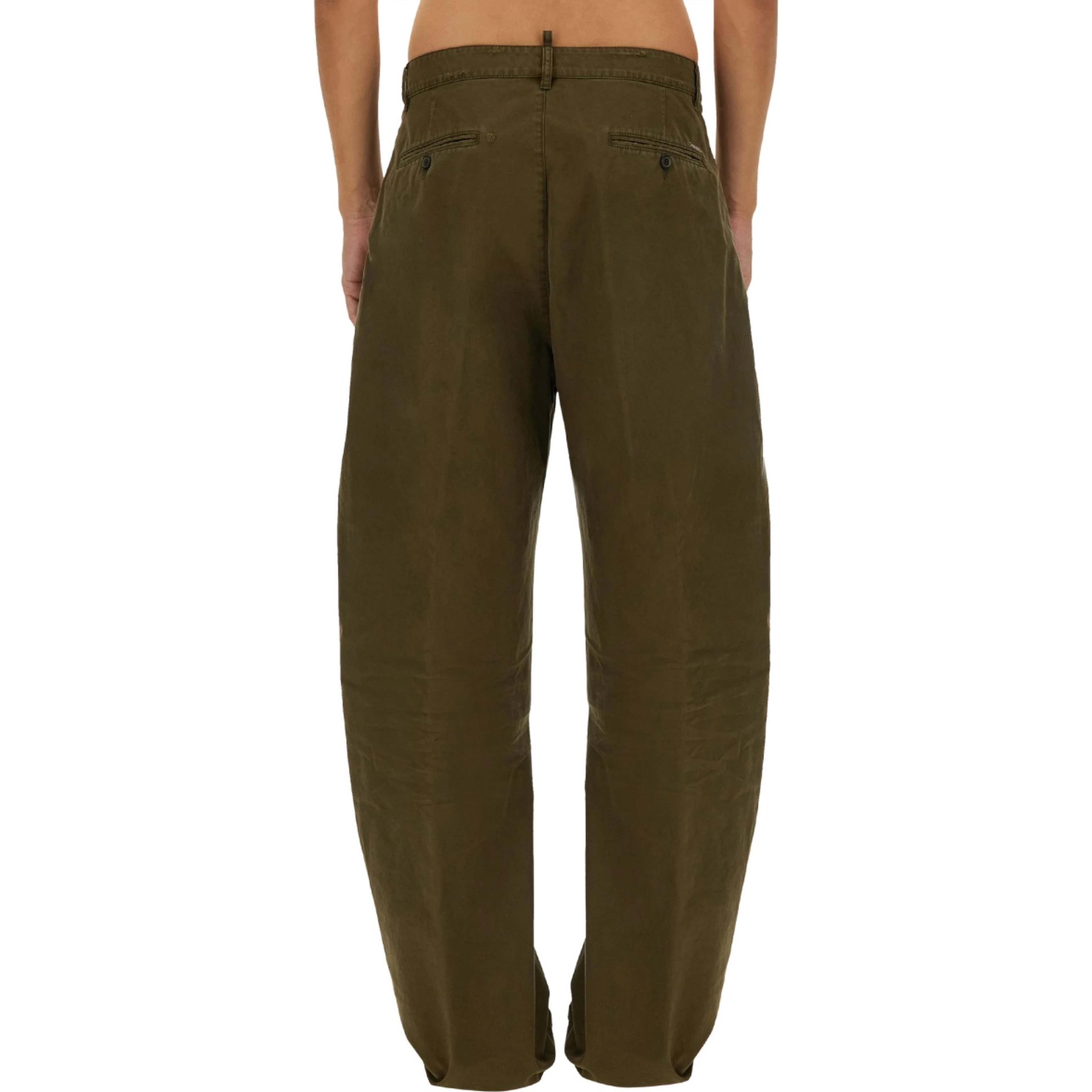 RIPPED BIG CHINO PANTS