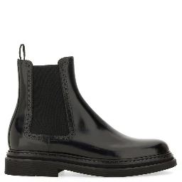 BRUSHED LEATHER BOOT