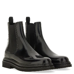 BRUSHED LEATHER BOOT