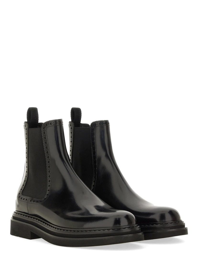 BRUSHED LEATHER BOOT