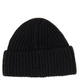 BEANIE HAT WITH LOGO PATCH