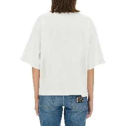 T-SHIRT WITH LETTERING LOGO