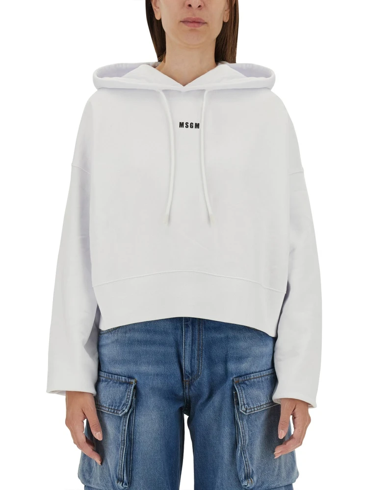 SWEATSHIRT WITH LOGO