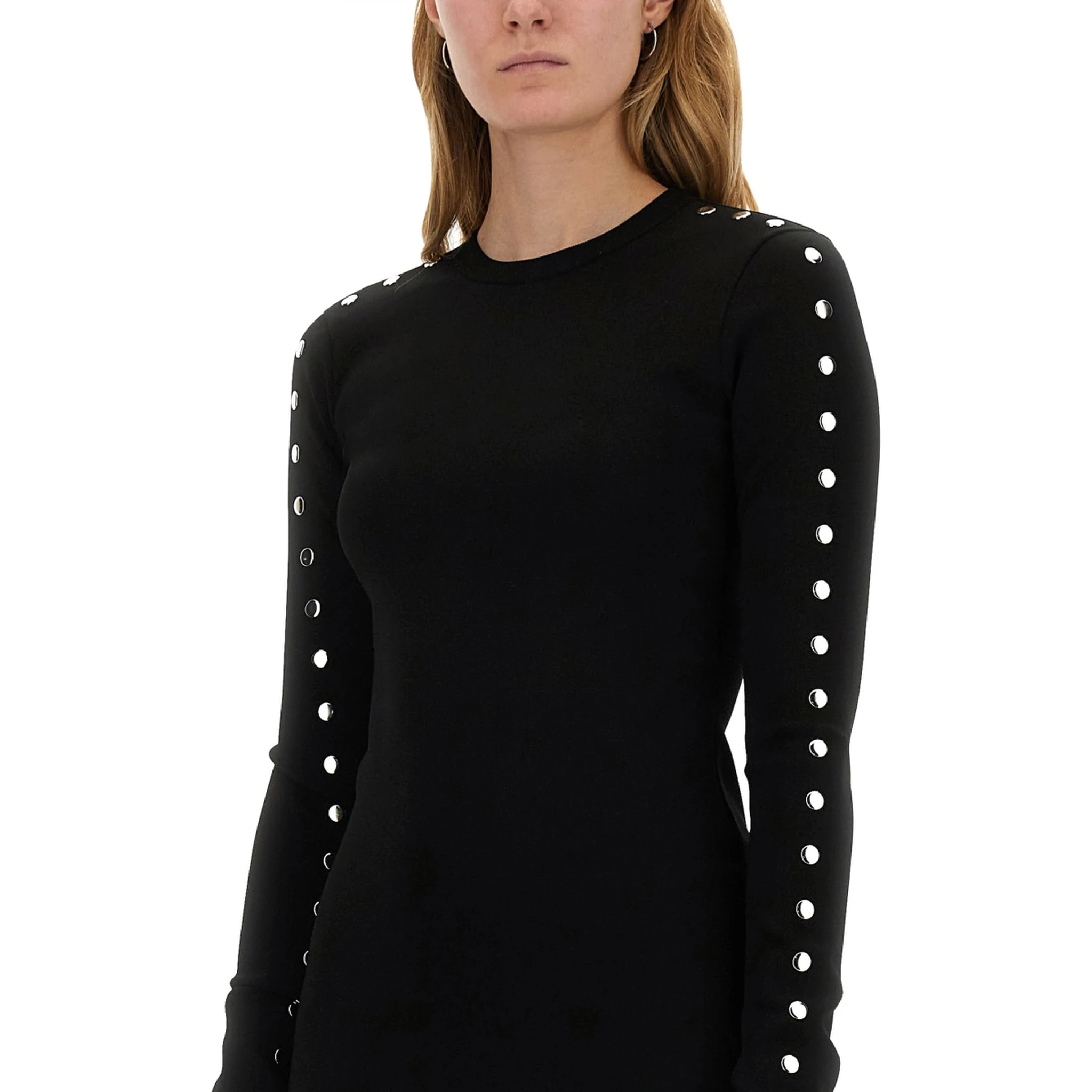 MIDI DRESS WITH SLIT