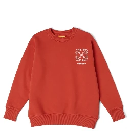 arrow stitched crewneck