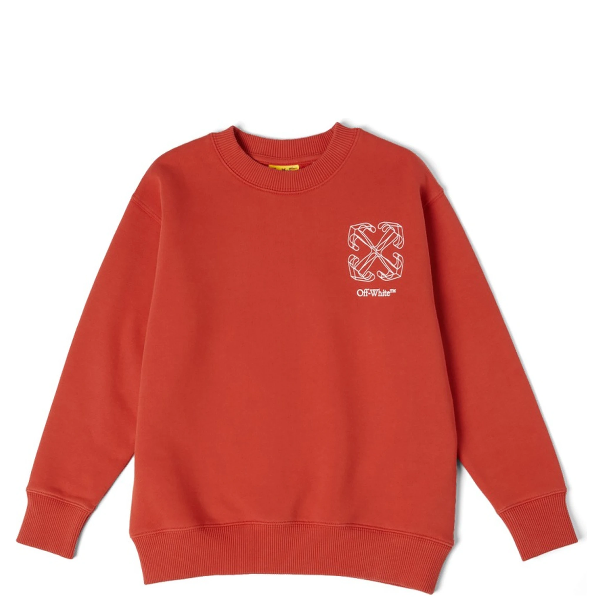 arrow stitched crewneck