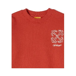 arrow stitched crewneck