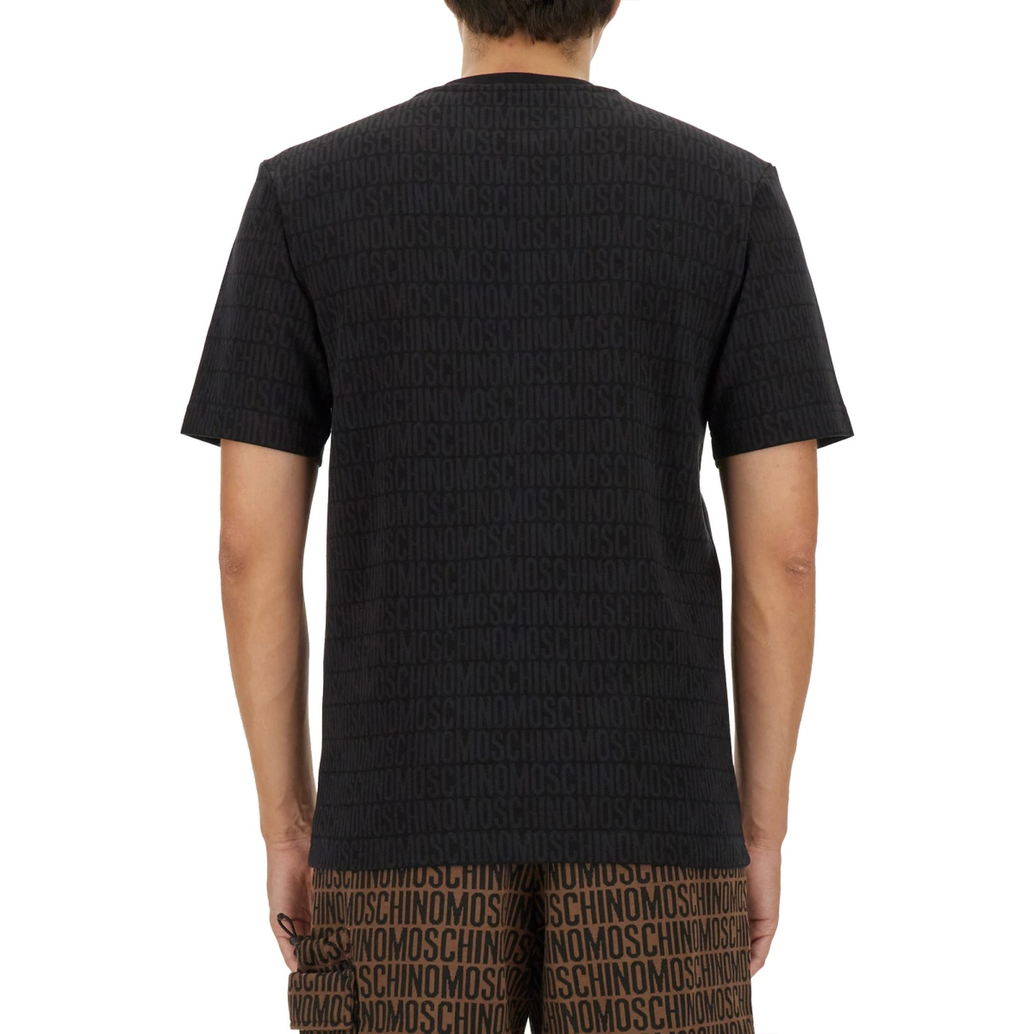 T-SHIRT WITH ALL OVER LOGO