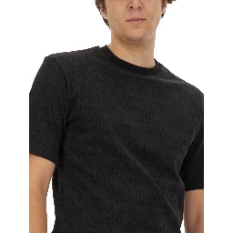 T-SHIRT WITH ALL OVER LOGO