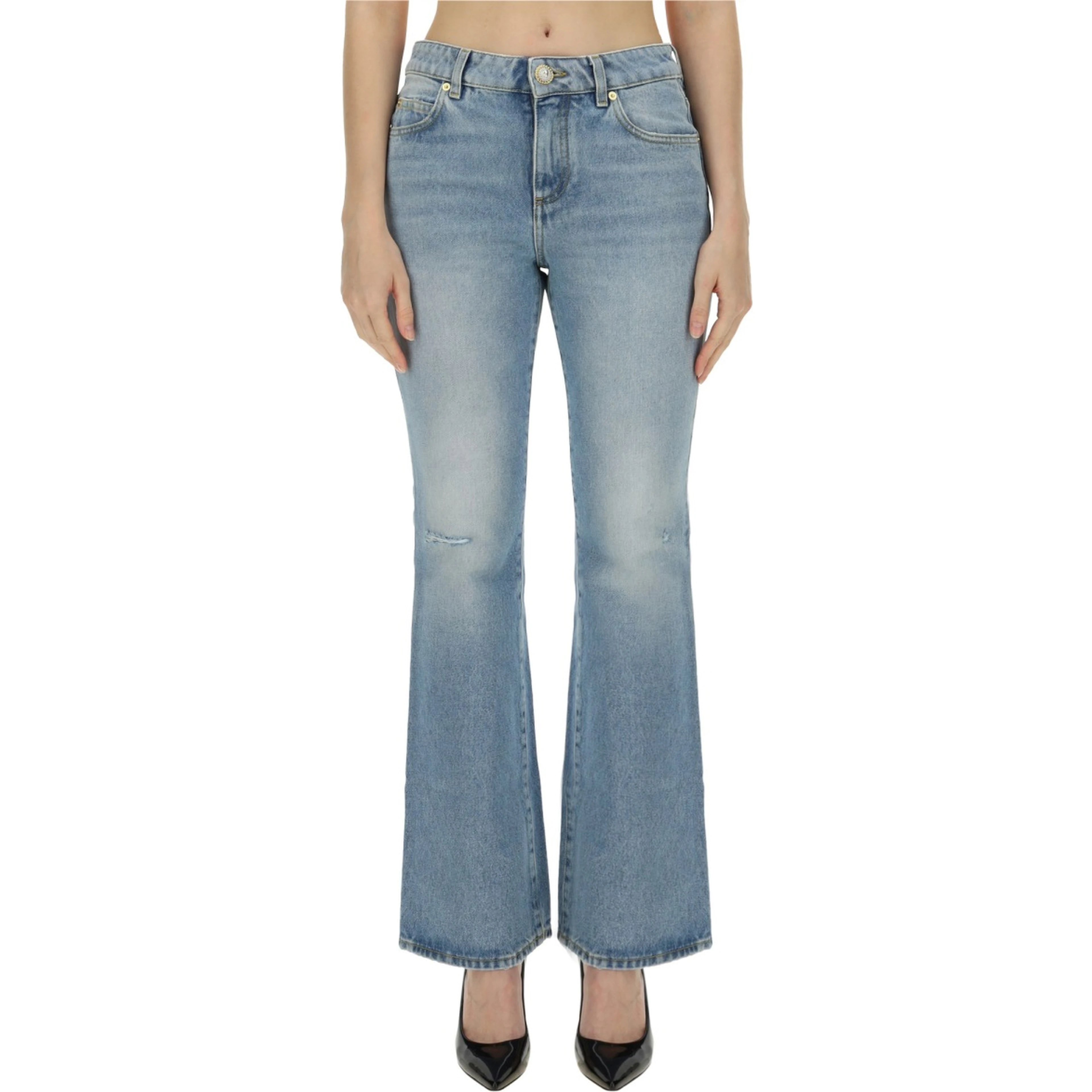 FLARE FIT JEANS