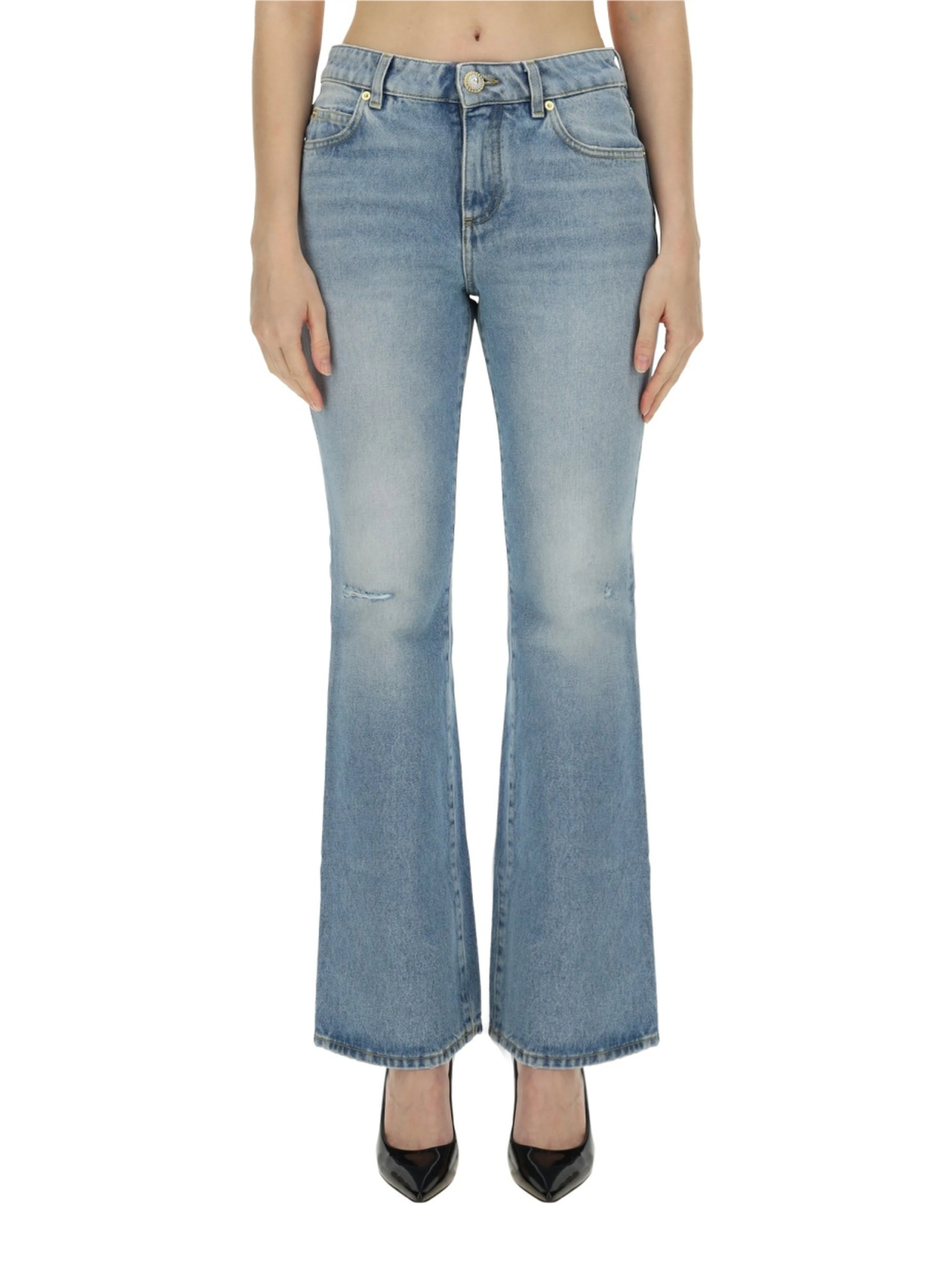 FLARE FIT JEANS