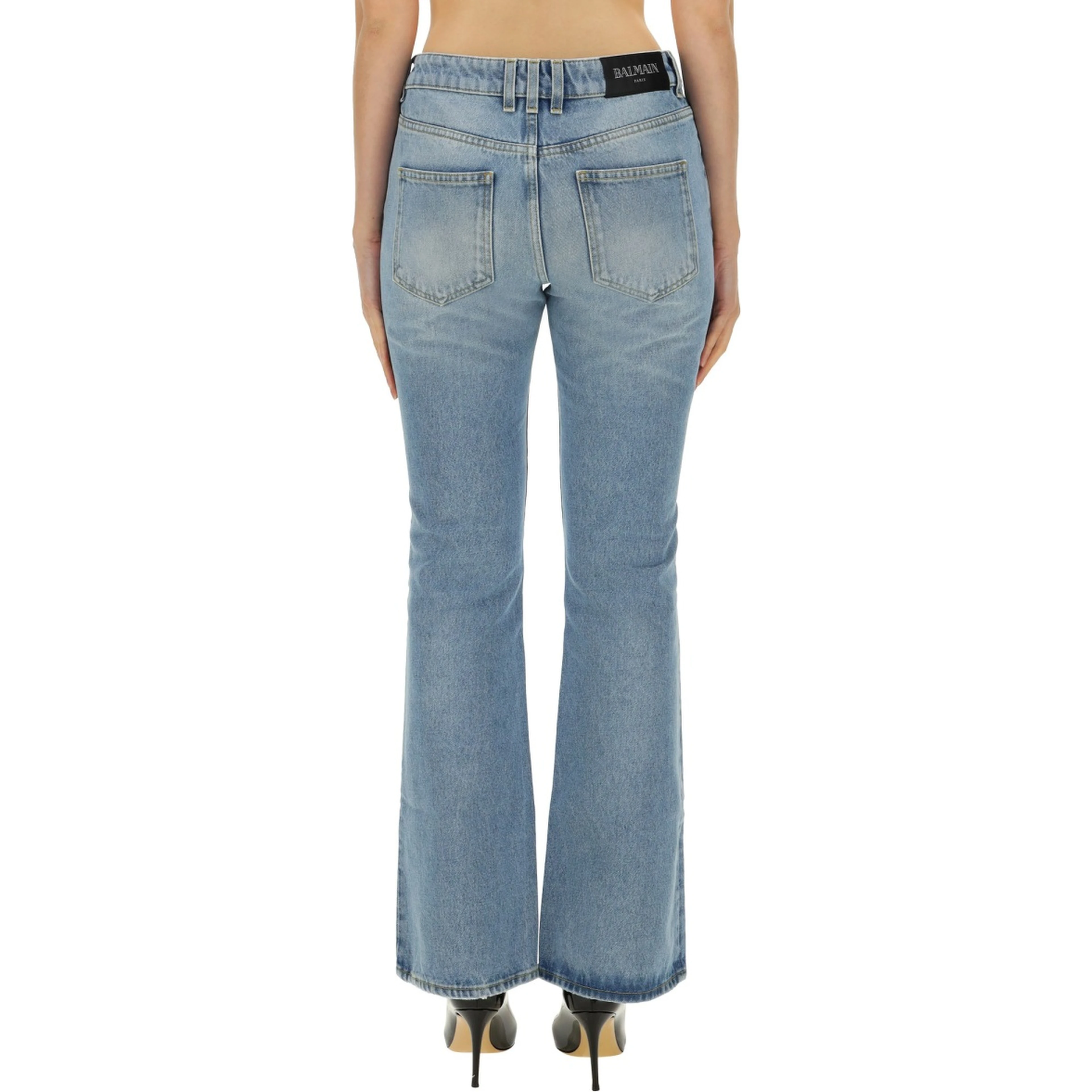 FLARE FIT JEANS