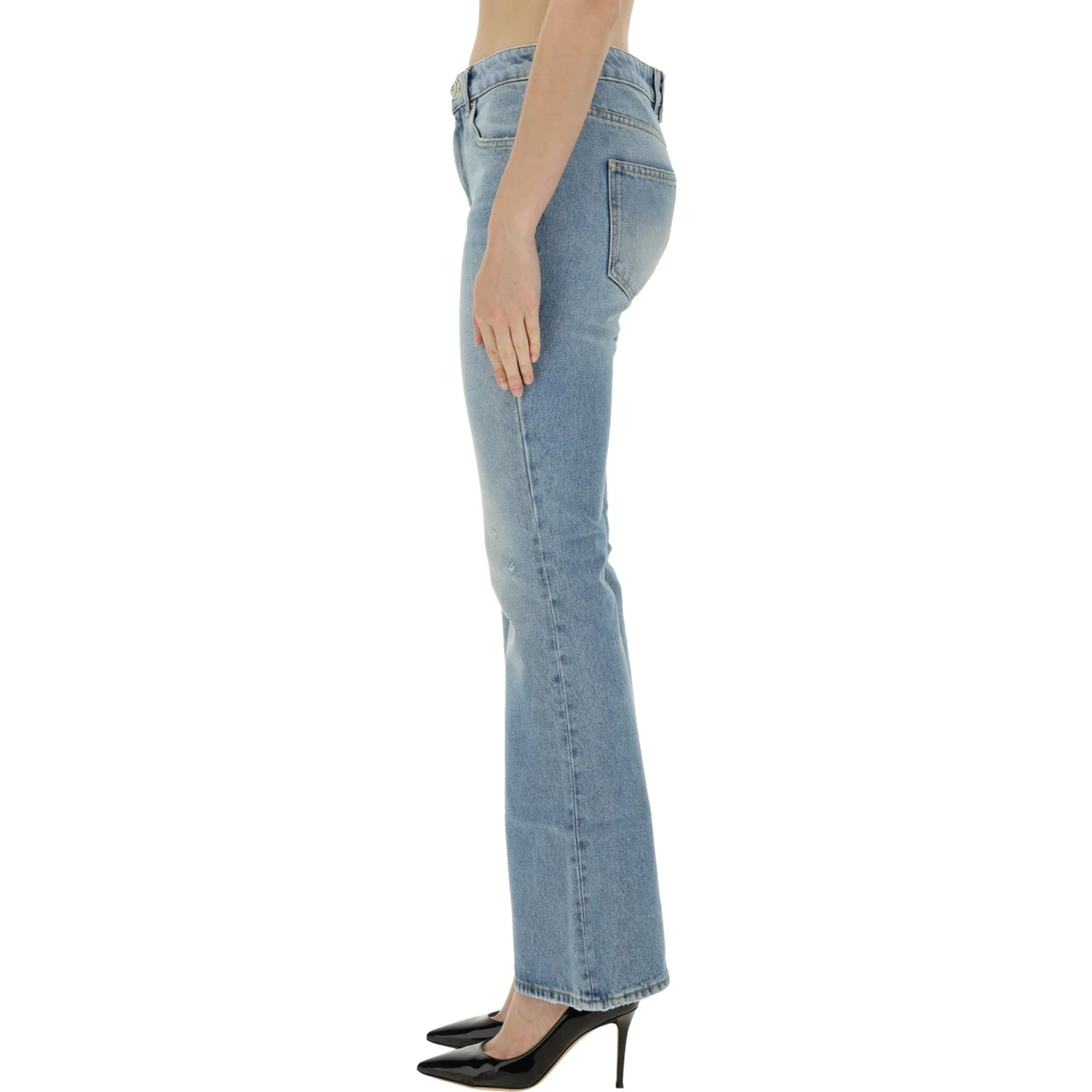 FLARE FIT JEANS
