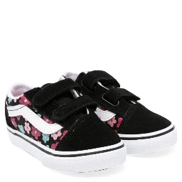 old skool v glitter flower power multi/true white