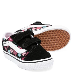old skool v glitter flower power multi/true white