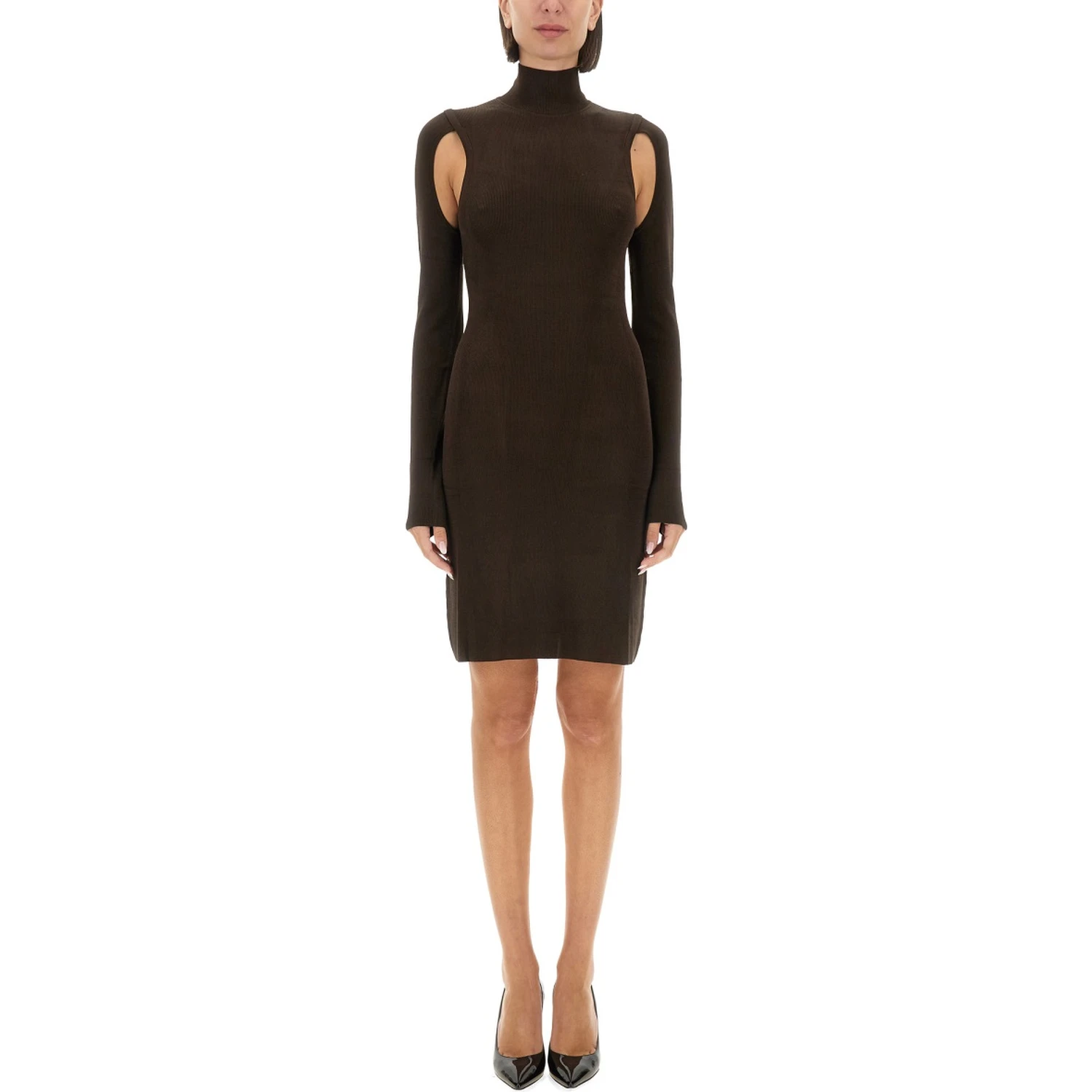 AIR TURTLENECK DRESS