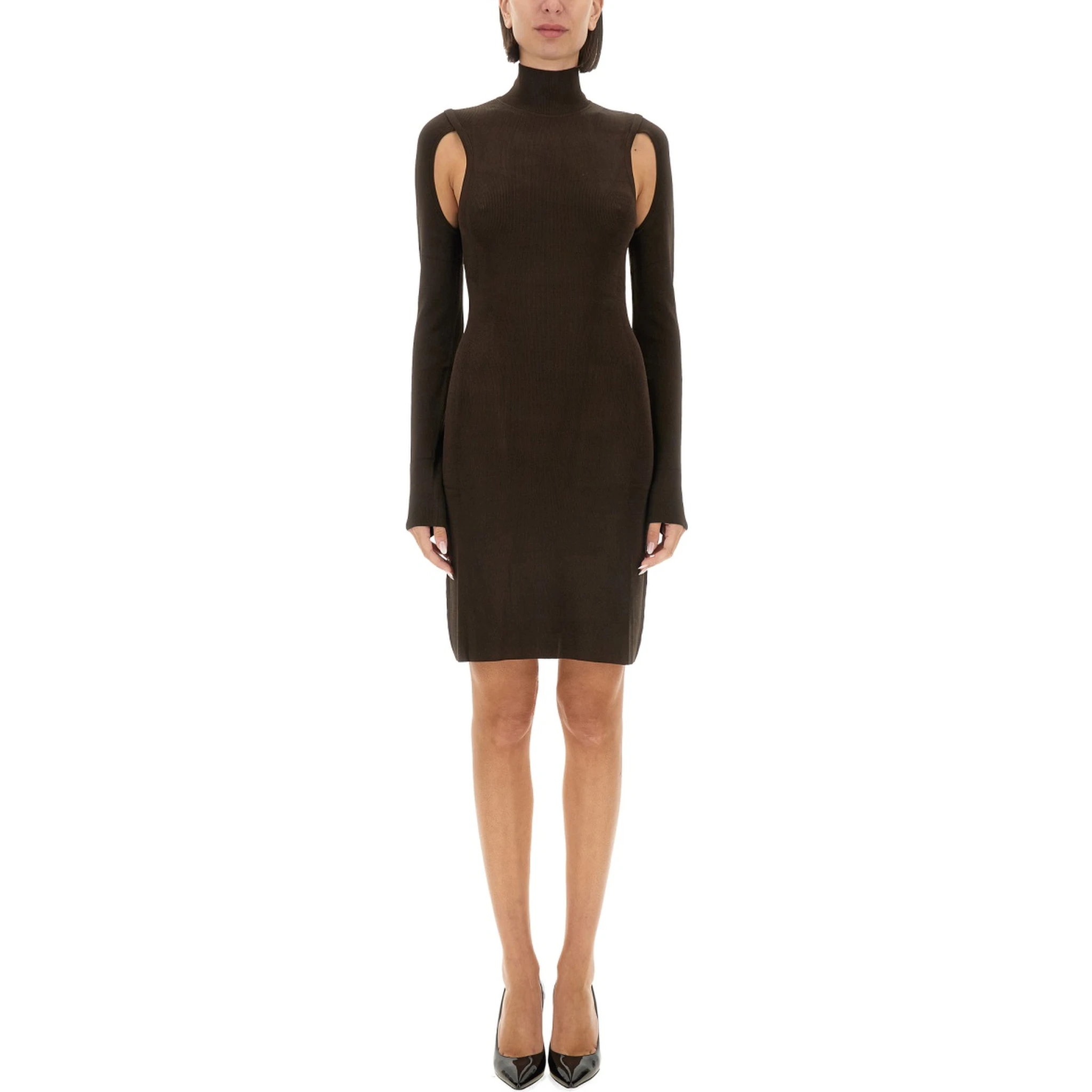 AIR TURTLENECK DRESS