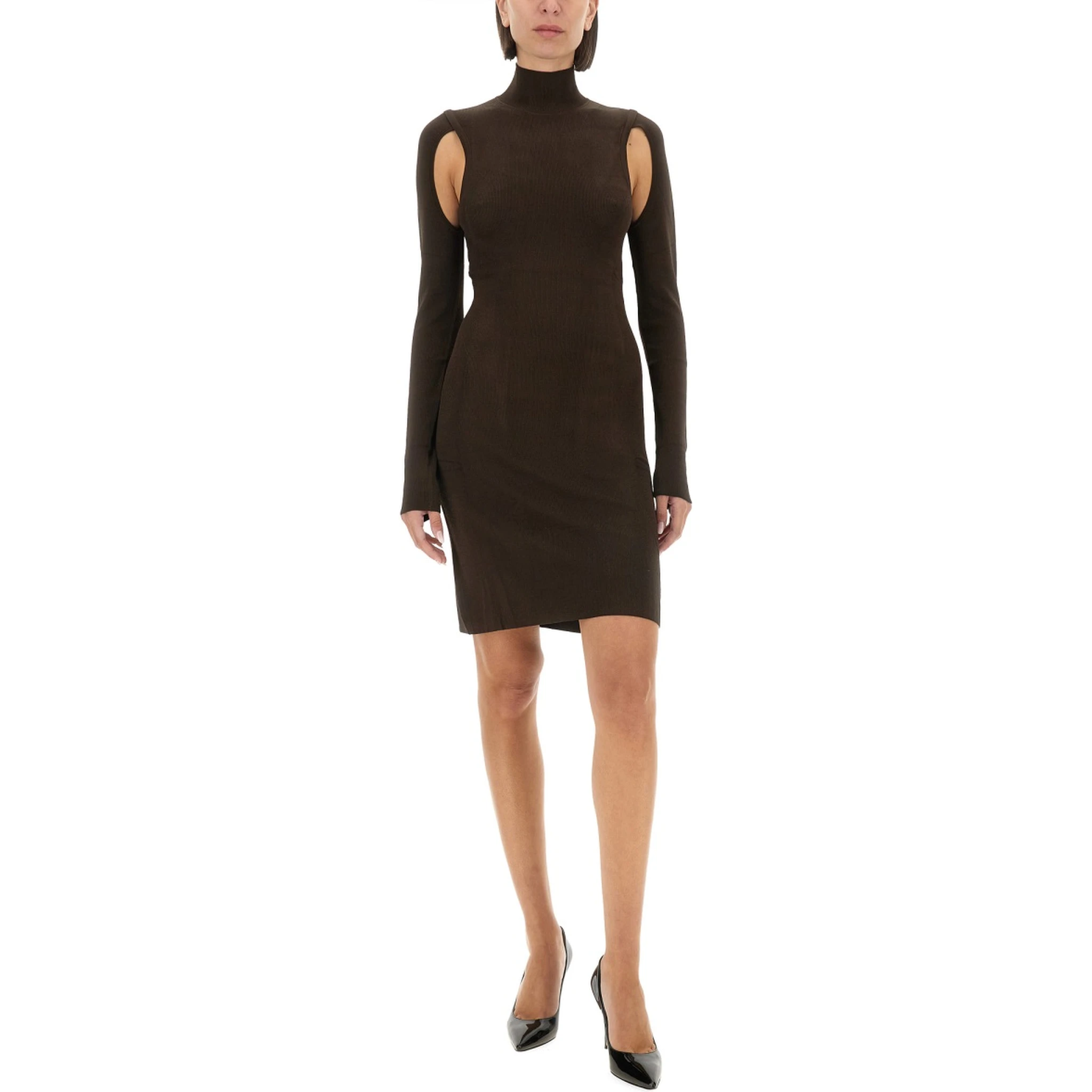 AIR TURTLENECK DRESS