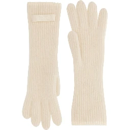 GROSGRAIN LOGO GLOVES