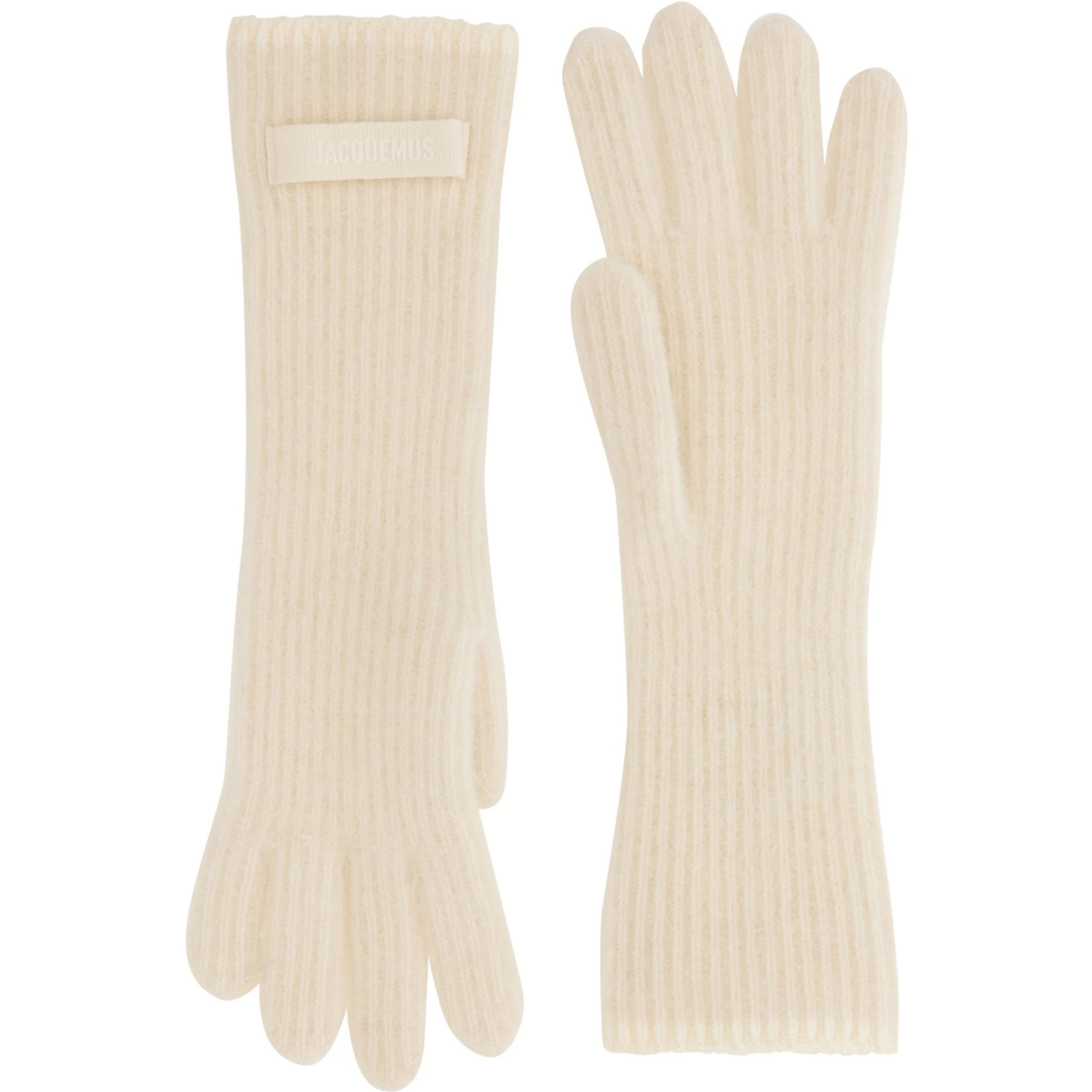 GROSGRAIN LOGO GLOVES