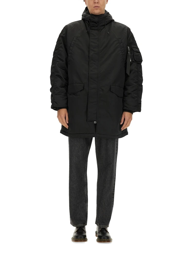 LONG BOMBER JACKET "N-3B"