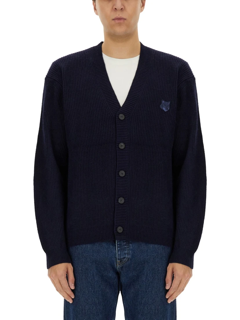 RIBBED CARDIGAN