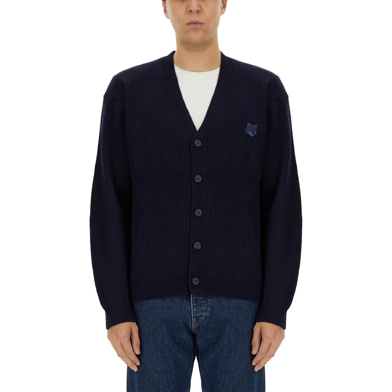 RIBBED CARDIGAN