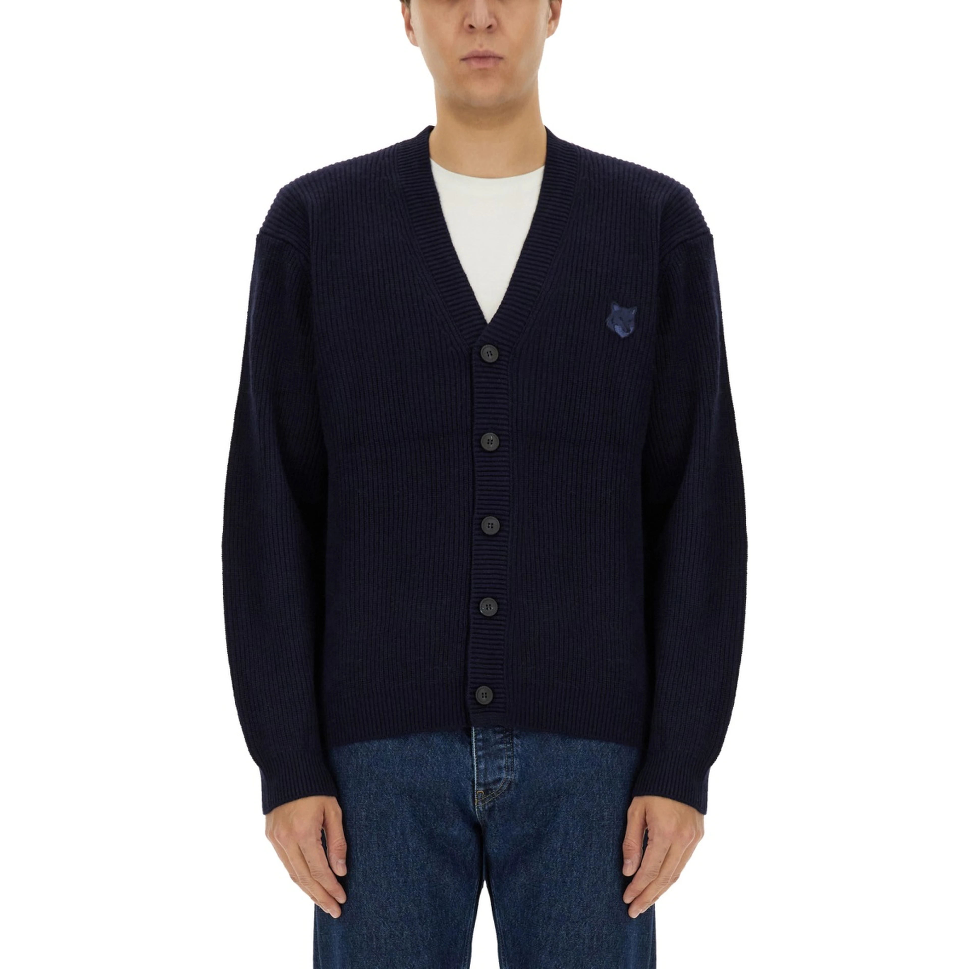 RIBBED CARDIGAN