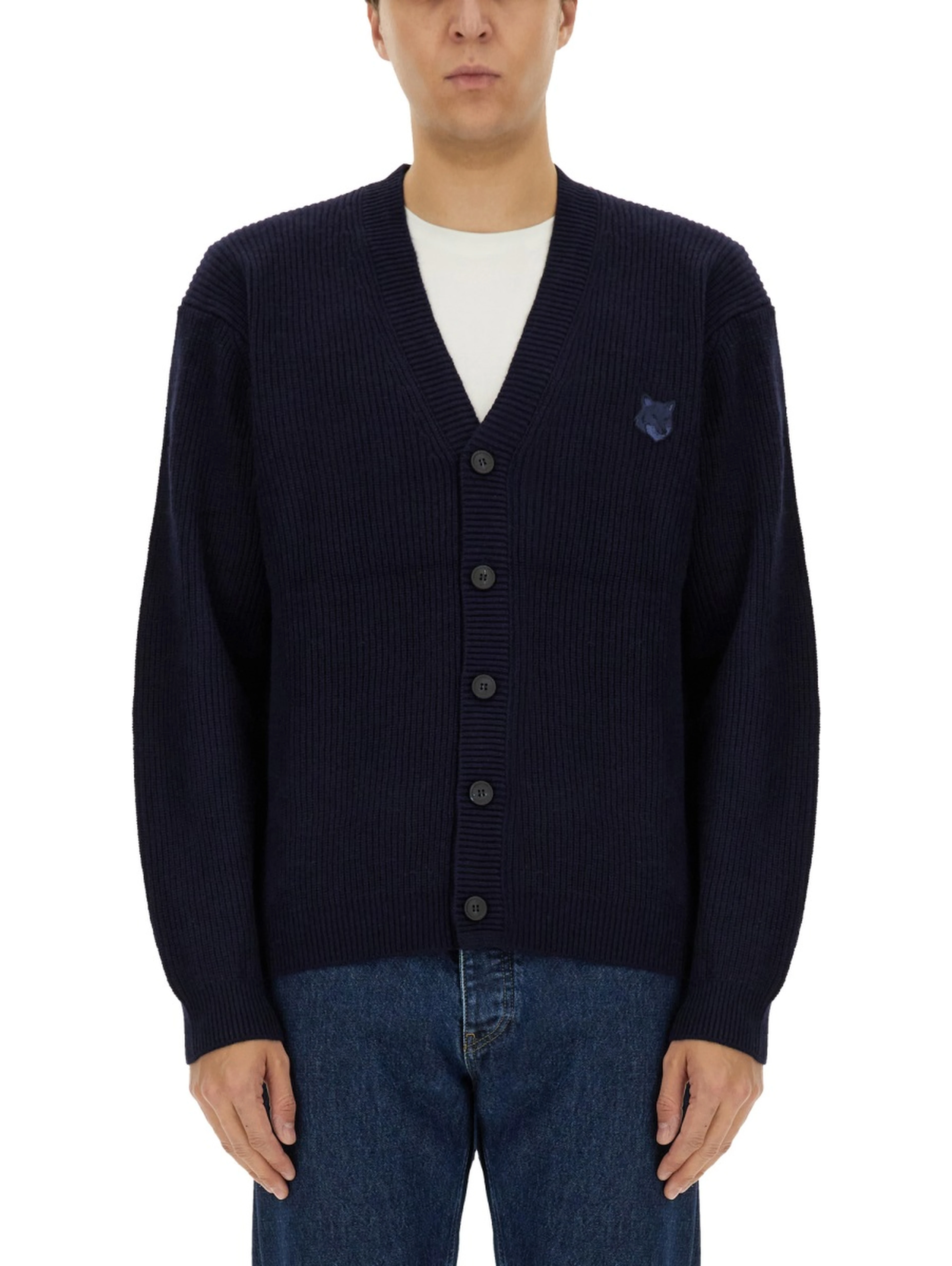 RIBBED CARDIGAN