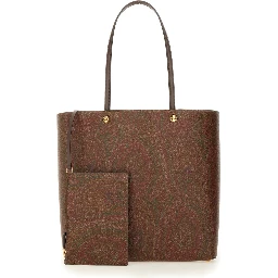 PAISLEY PATTERNED SHOPPING BAG