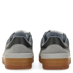 MESH, SUEDE AND NAPPA LEATHER SNEAKER