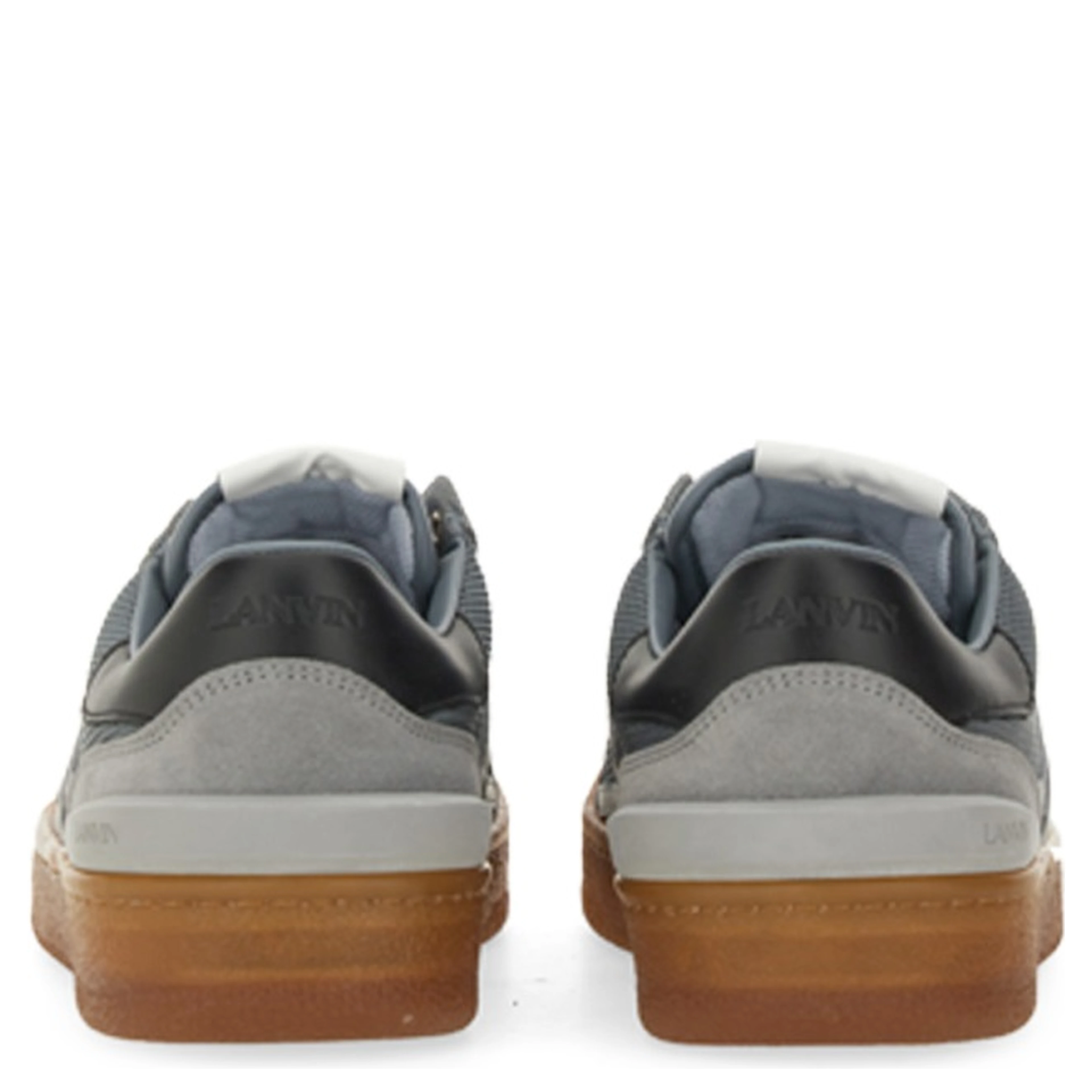 MESH, SUEDE AND NAPPA LEATHER SNEAKER