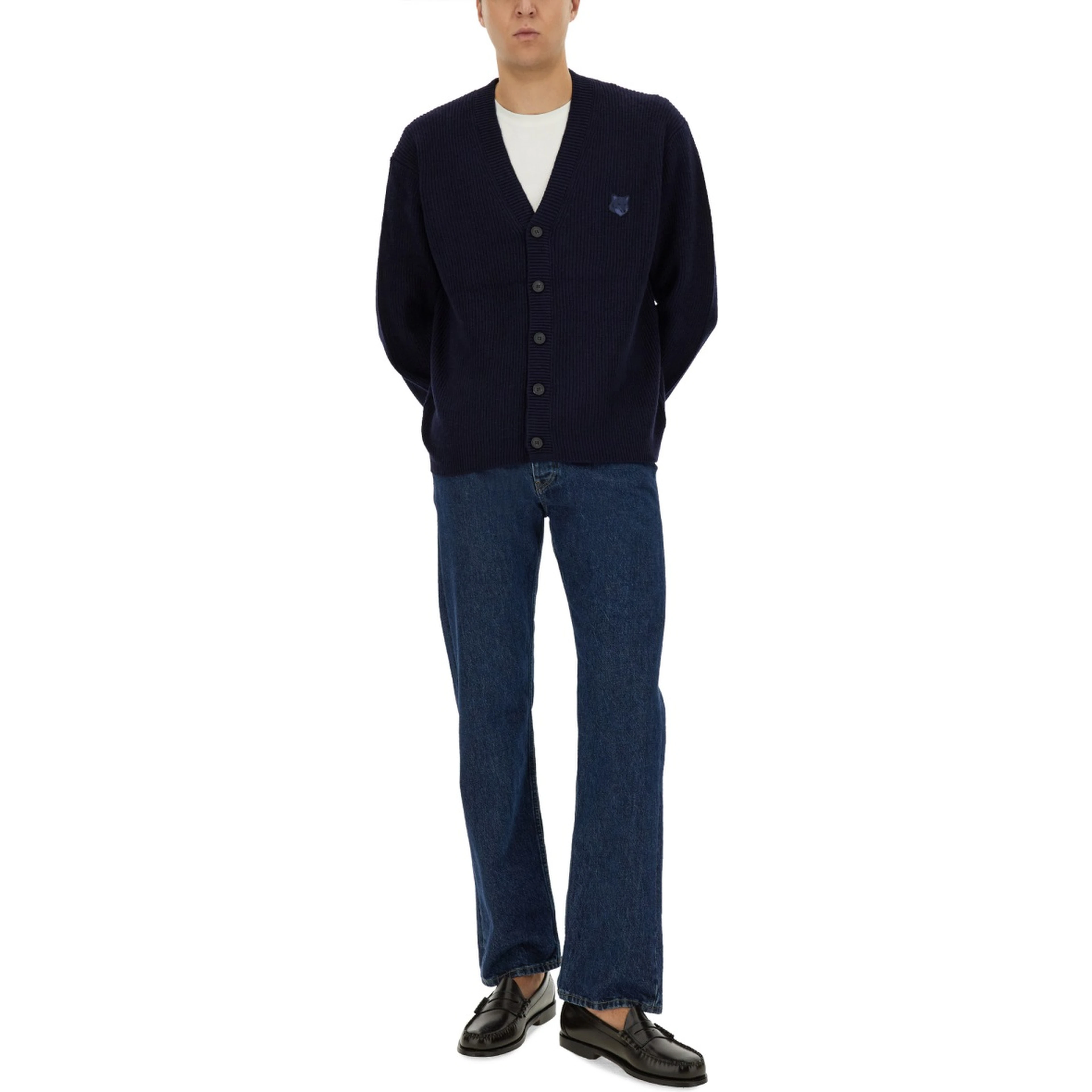 RIBBED CARDIGAN