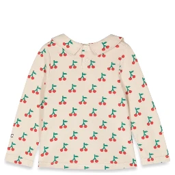baby cherry all over collar t-shirt