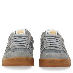 MESH, SUEDE AND NAPPA LEATHER SNEAKER