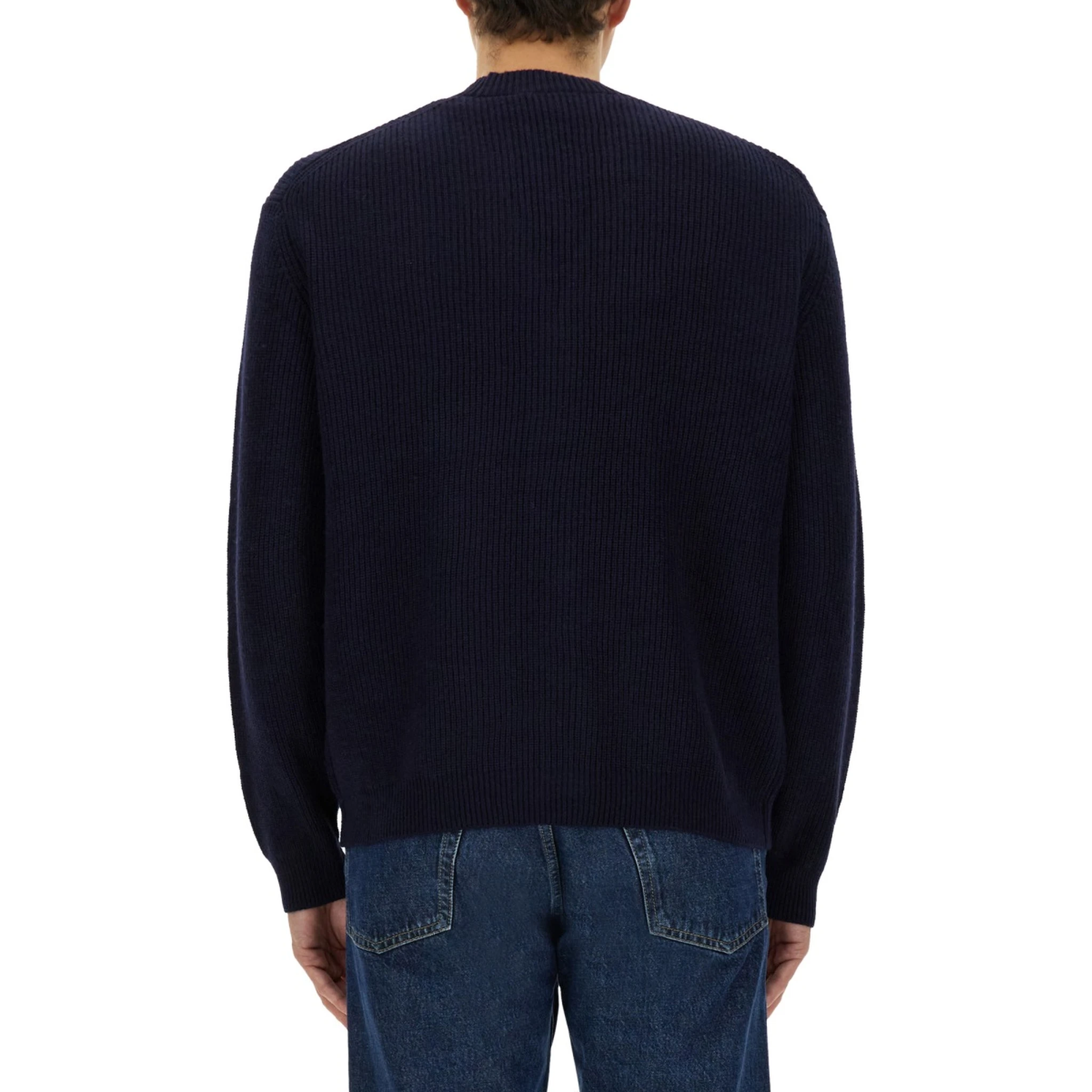 RIBBED CARDIGAN