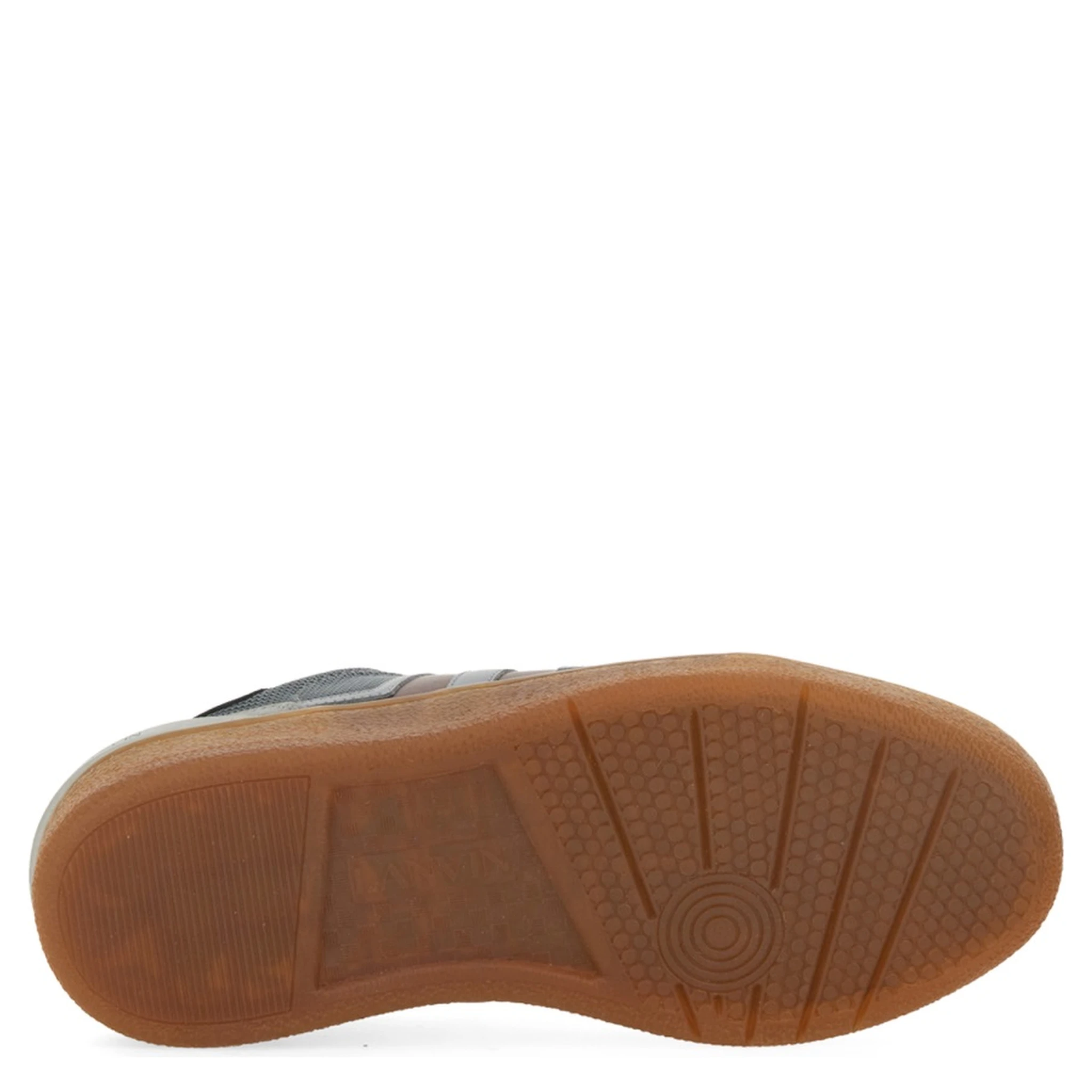 MESH, SUEDE AND NAPPA LEATHER SNEAKER