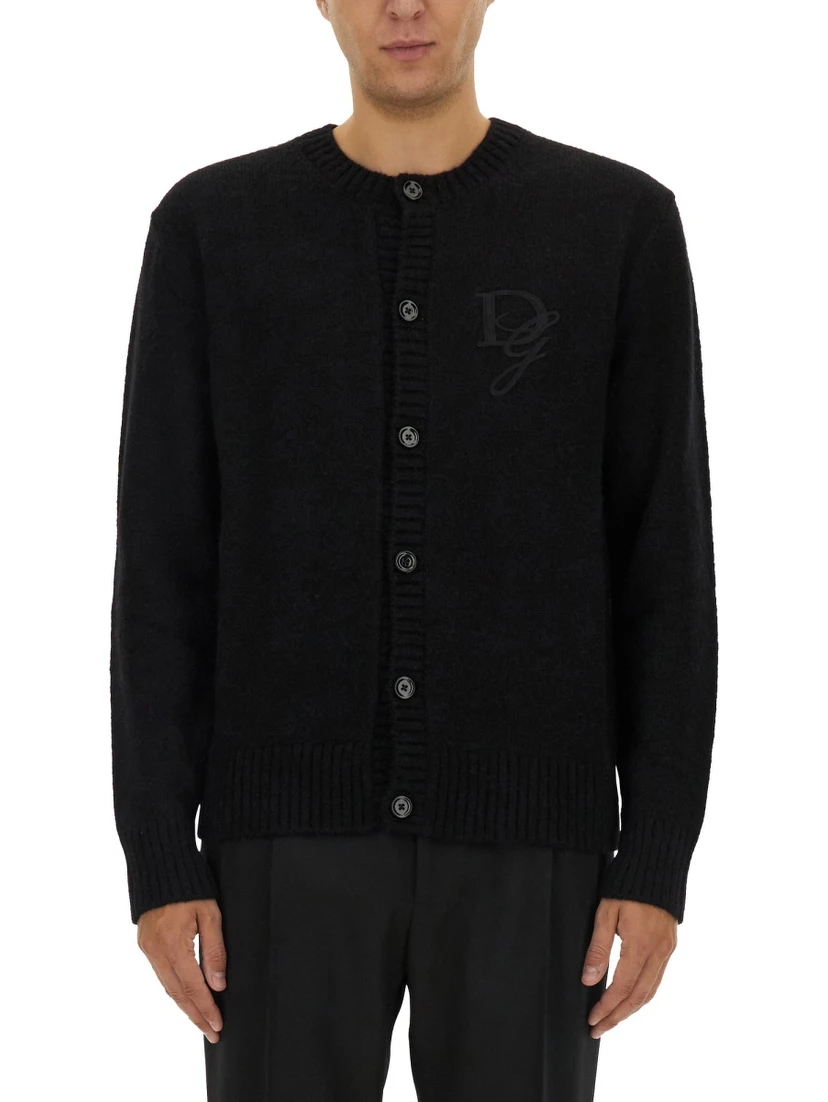 CARDIGAN WITH LOGO