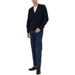 RIBBED CARDIGAN