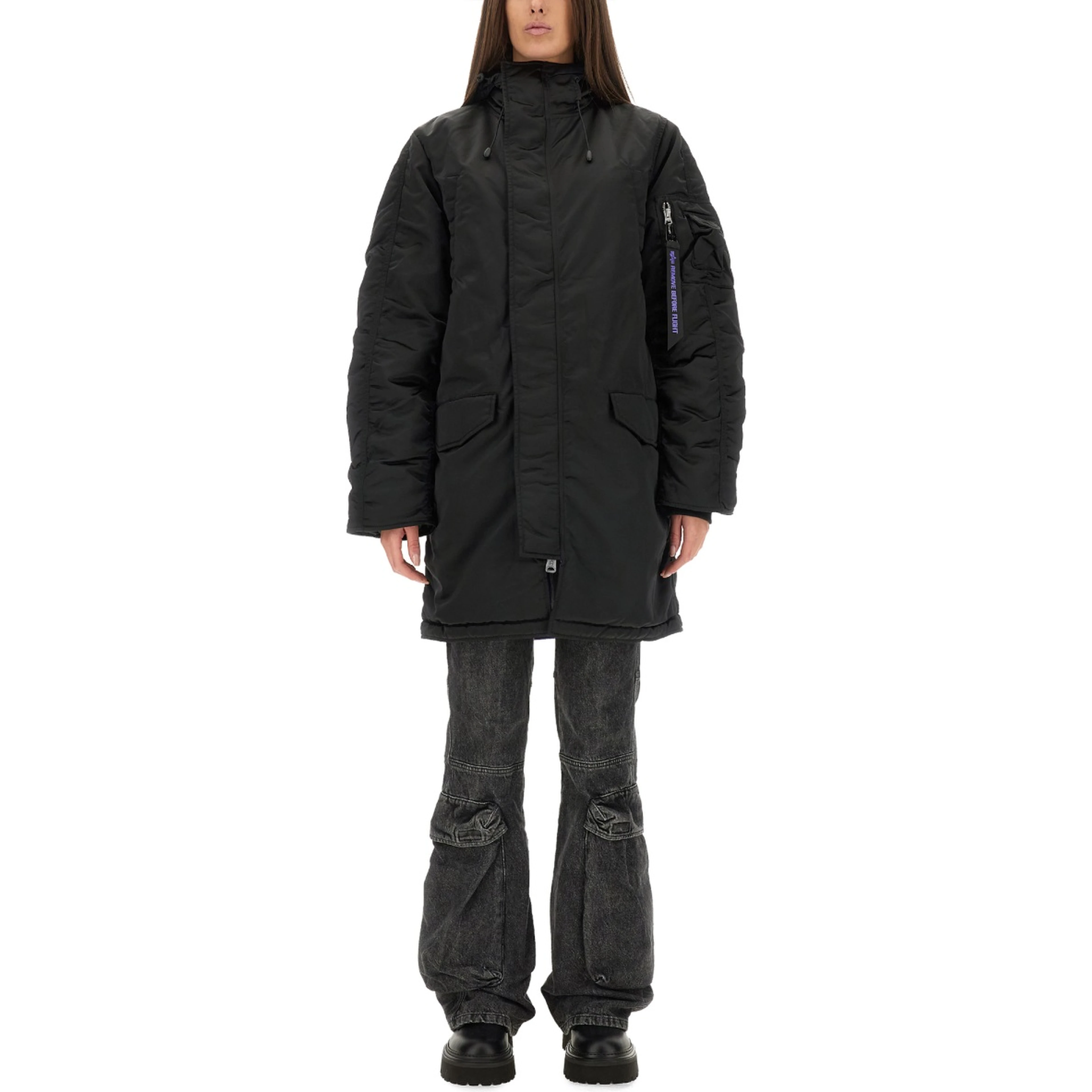 LONG BOMBER JACKET "N-3B"