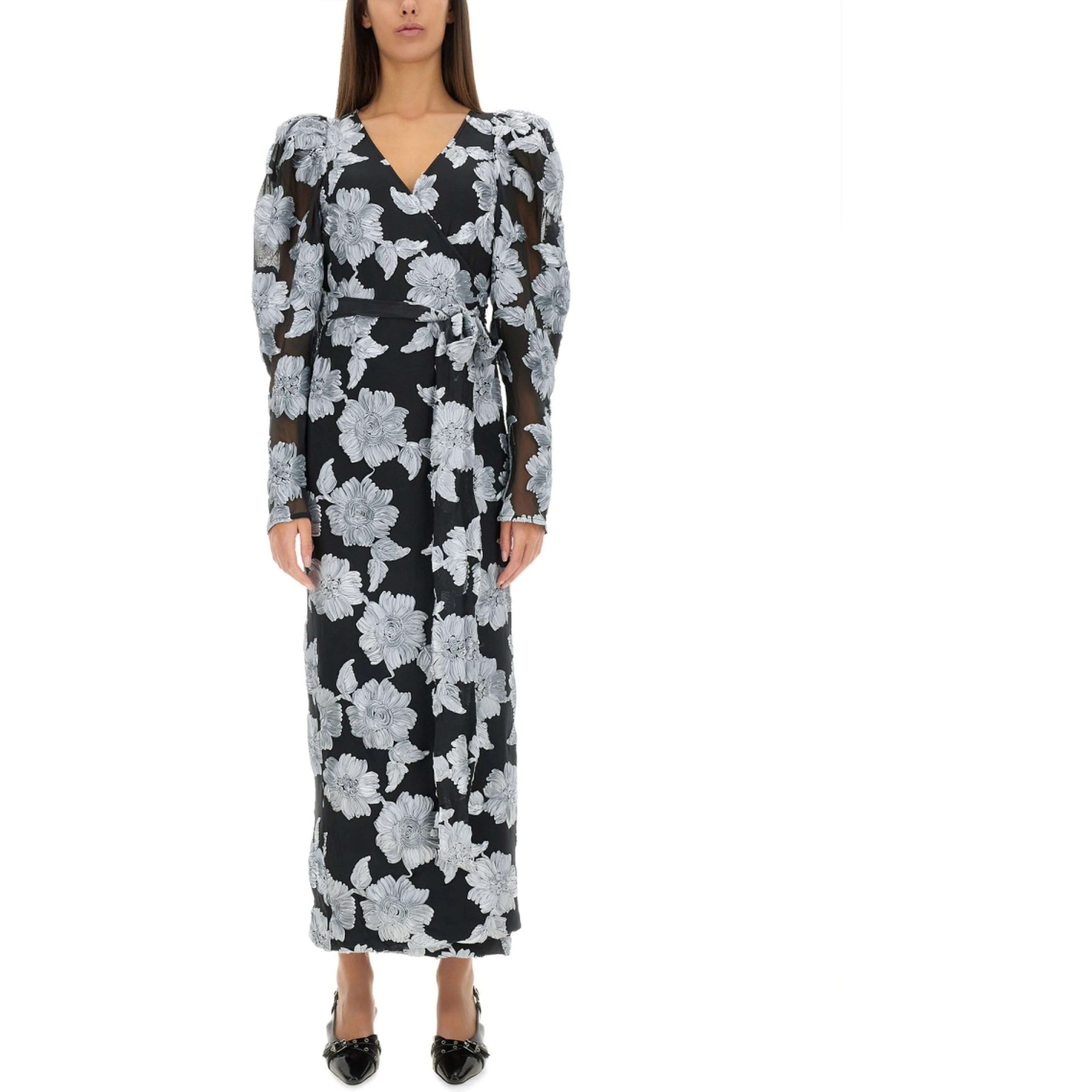 LONG FLORAL DRESS