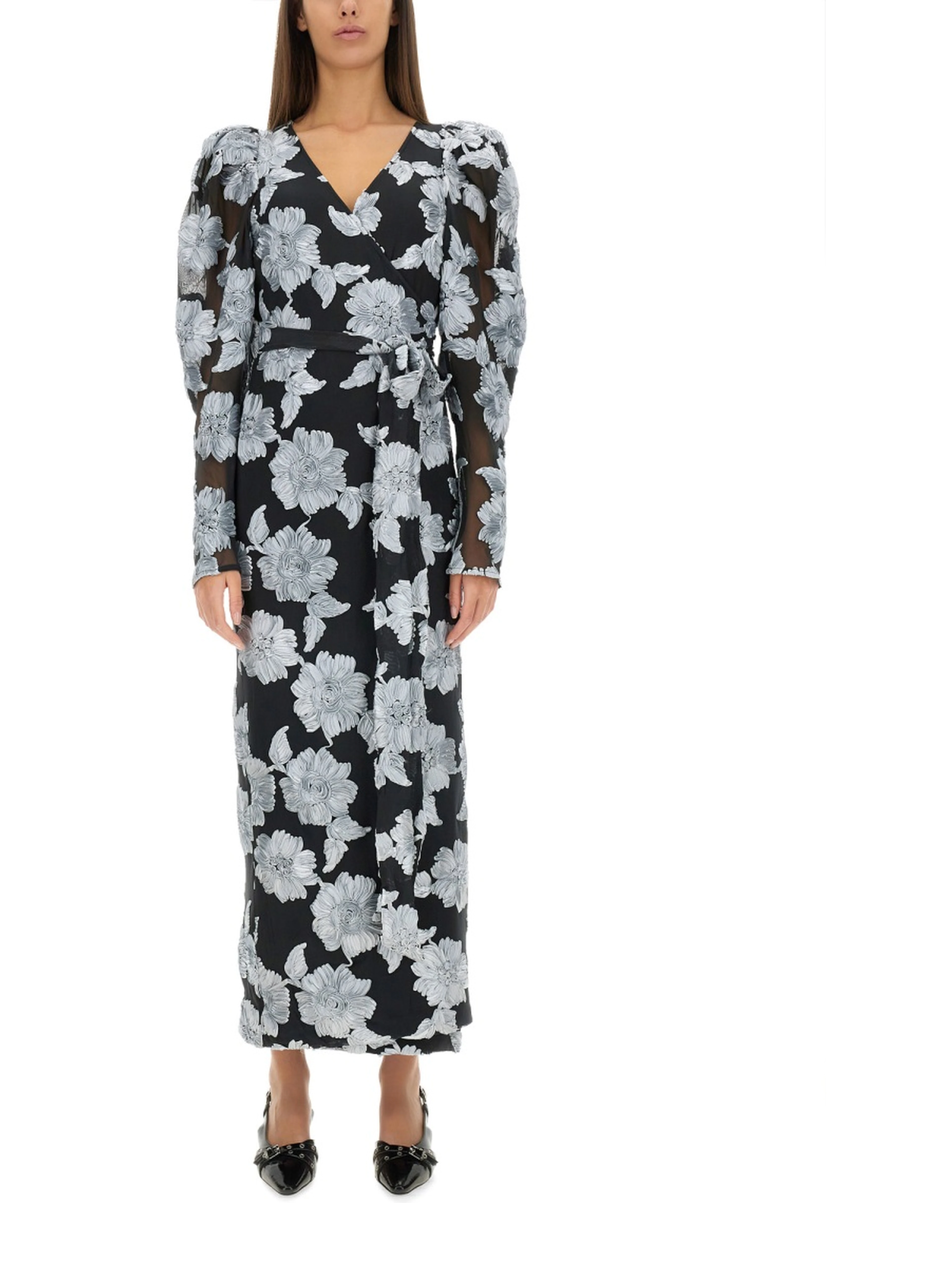 LONG FLORAL DRESS