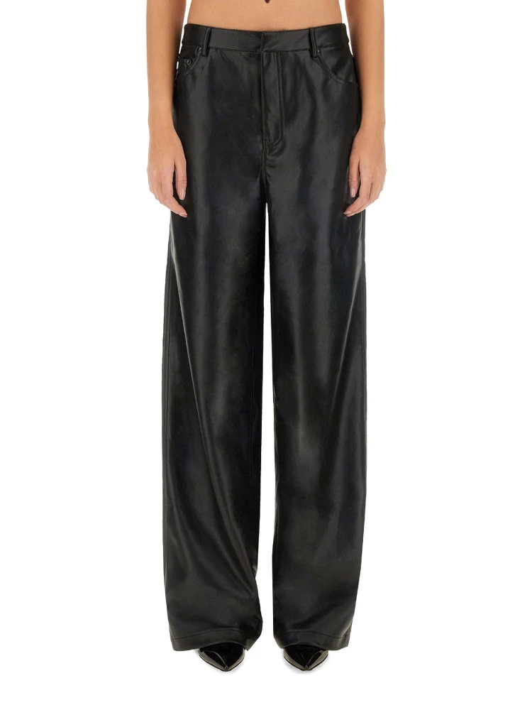 FAUX LEATHER PANTS
