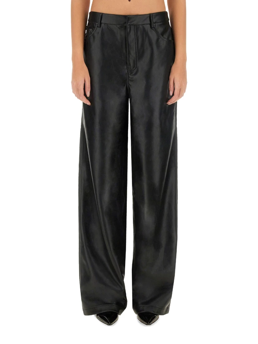 FAUX LEATHER PANTS