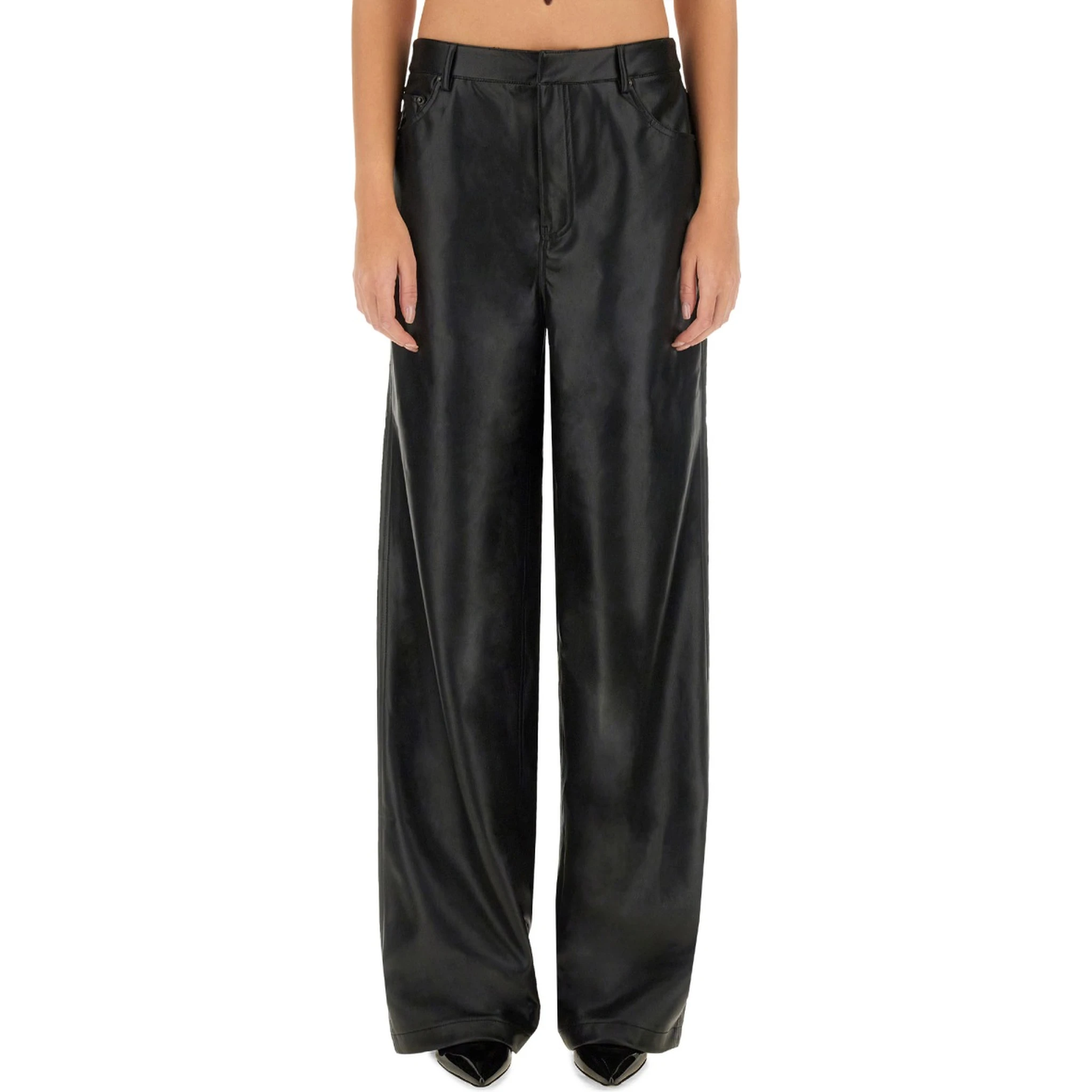 FAUX LEATHER PANTS
