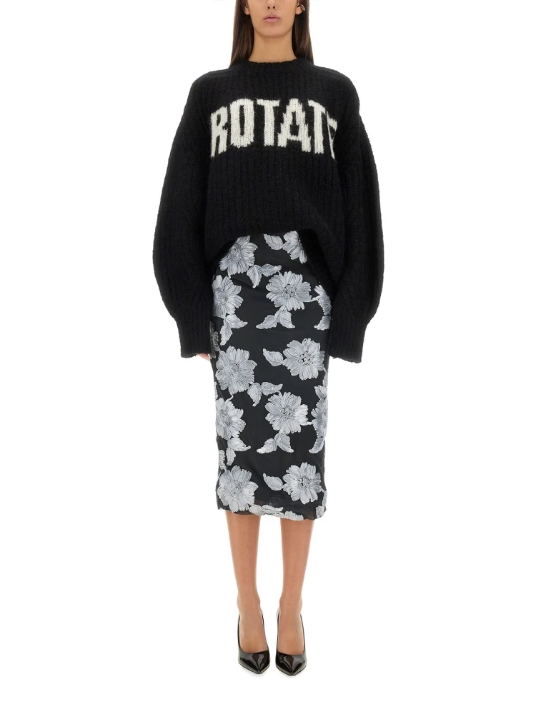 FLORAL PENCIL SKIRT alternative