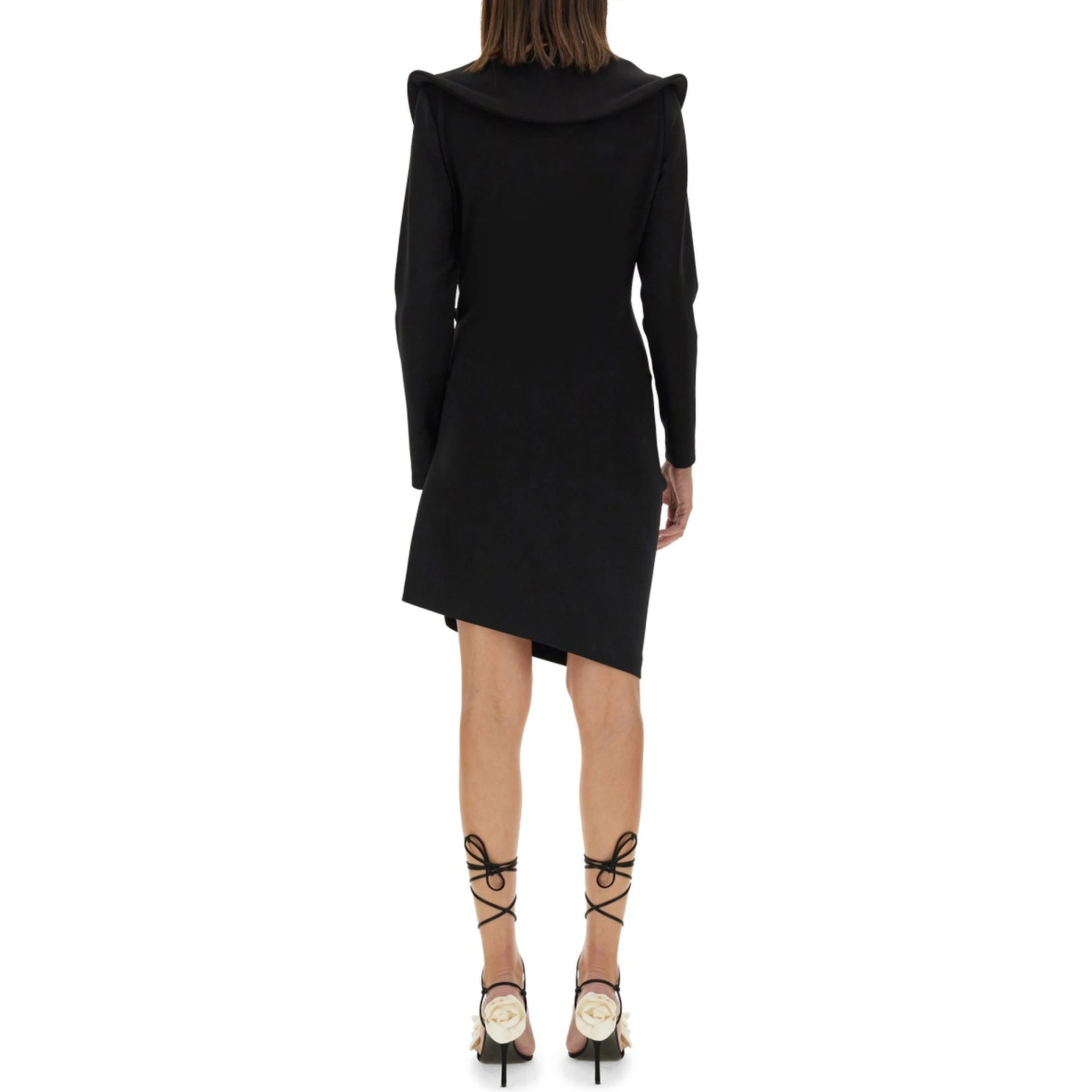 SCULPTURAL MINI DRESS