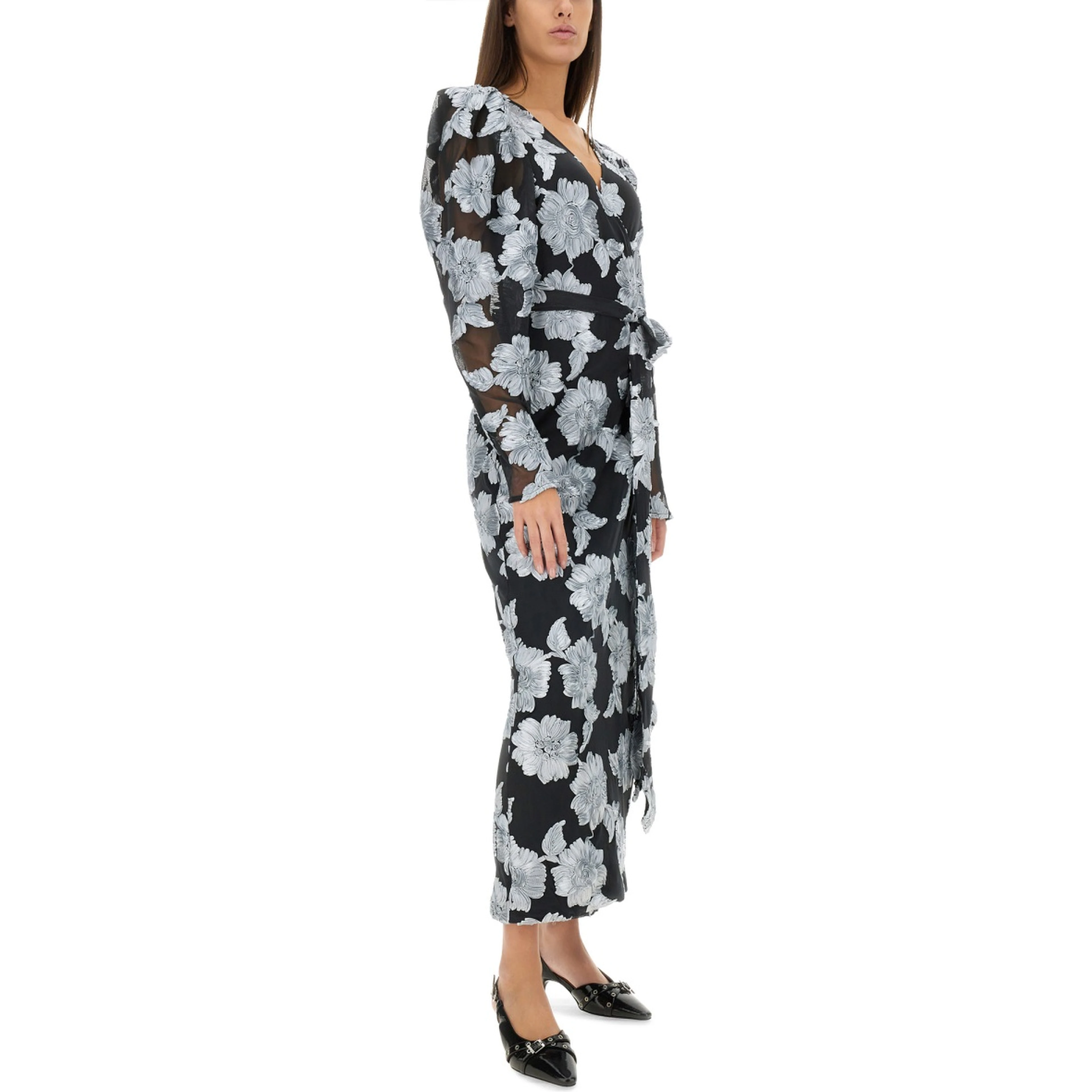LONG FLORAL DRESS