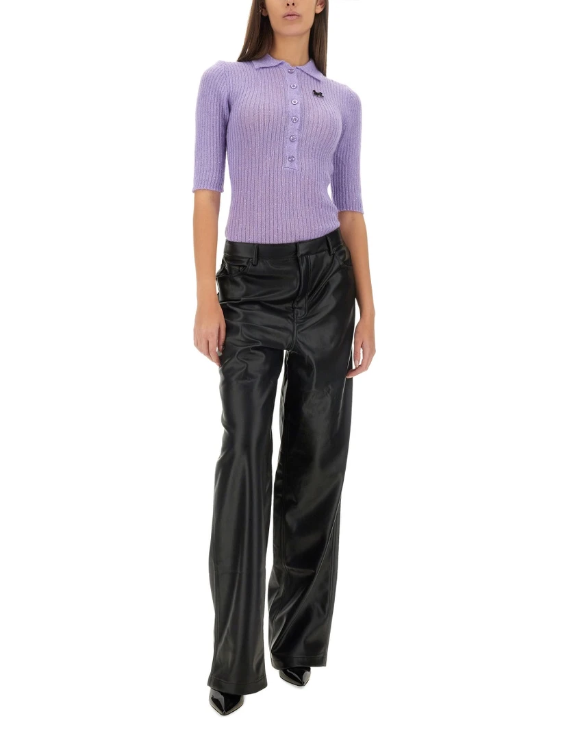 FAUX LEATHER PANTS