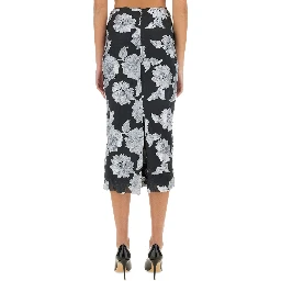 FLORAL PENCIL SKIRT
